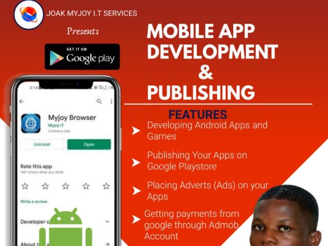 How To Develop Apps and Games and Publish on Google Playstore