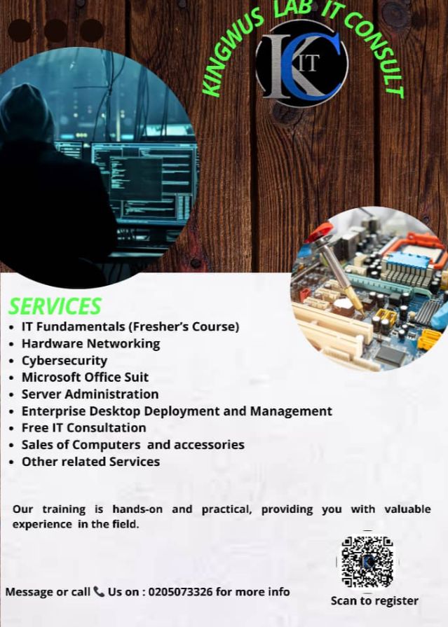 IT Training Services (Hardware,Networking,Cybersecurity etc)
