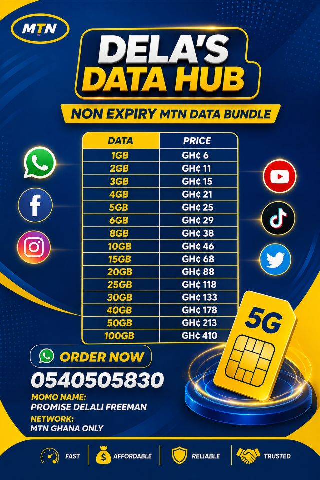DELA'S AFFORDABLE DATA BUNDLE HUB